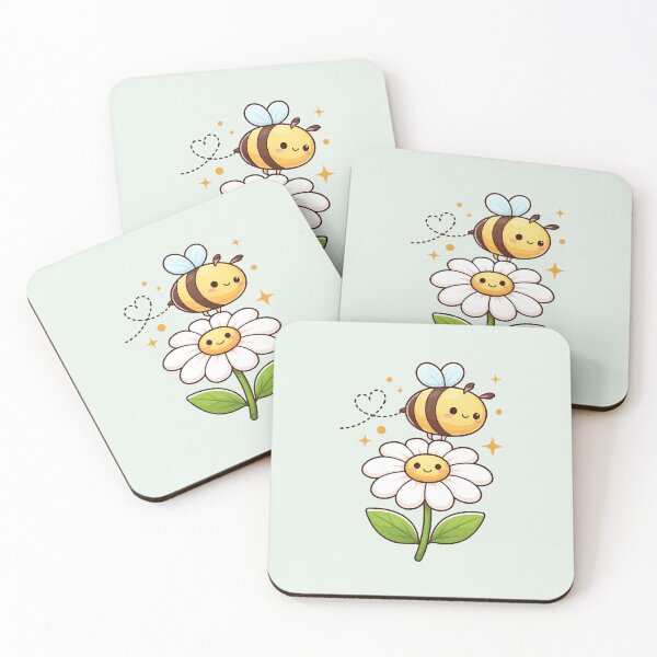 Item preview, Cute Bee Buzzing By designed and sold by Bluepineart.