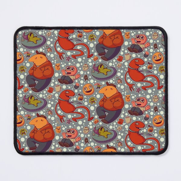 Item preview, Smiling Friends - Blue designed and sold by The Rabbit Follower.