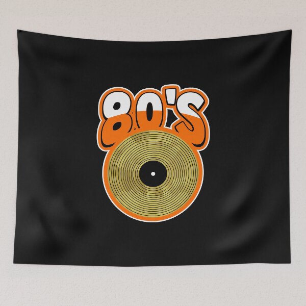 Item preview, 80s Retro Vinyl Record Lover designed and sold by Sartoris Art.