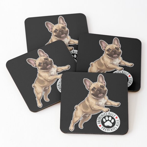 Item preview, Frenchies Rule – Bouledogue Français Lover Dog Illustration designed and sold by FrancophileFun.