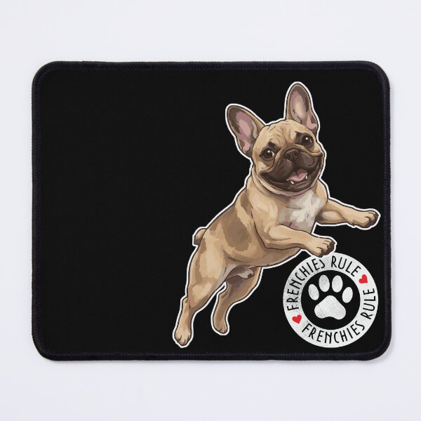 Item preview, Frenchies Rule – Bouledogue Français Lover Dog Illustration designed and sold by FrancophileFun.