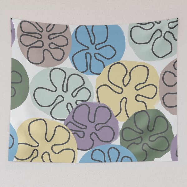 Item preview, Dancing Matisse Flowers in Modern 2026 Colors designed and sold by Deutschic.