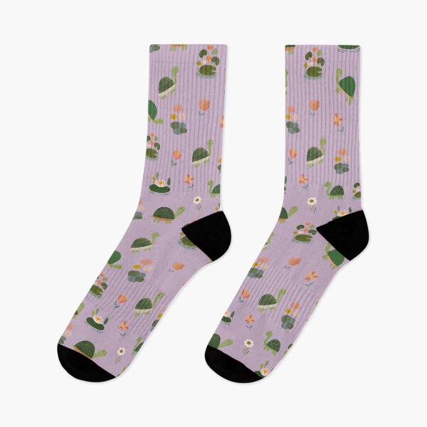 Item preview, Turtles & Lily Pads on Pinkish Purple designed and sold by KSimpson838.
