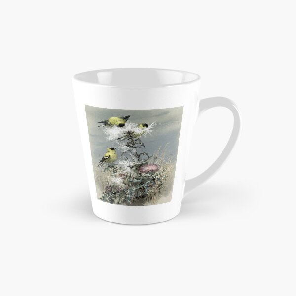 Item preview, American Goldfinches on Thistle designed and sold by alexp01.