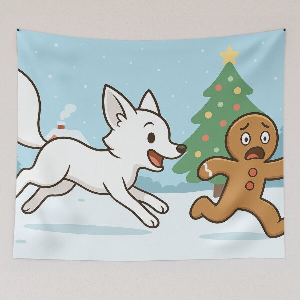 Item preview, Fox and Gingerbread  designed and sold by Eiraoff.