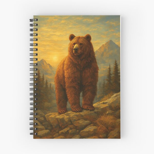 Item preview, Majestic Bear in Mountain Wilderness designed and sold by VandVArt.