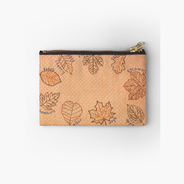 Item preview, Autumn leaves embroidery leaf hawthorn oak sycamore designed and sold by Pretty-Nonsense.