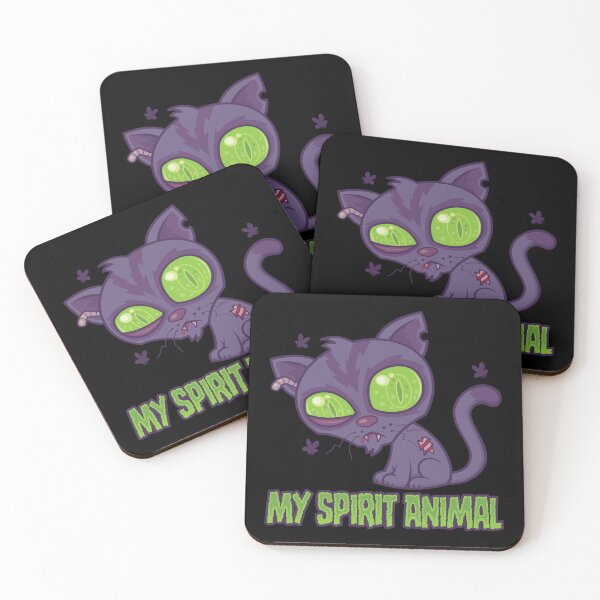 Item preview, Zombie Kitten Is My Spirit Animal designed and sold by fizzgig.