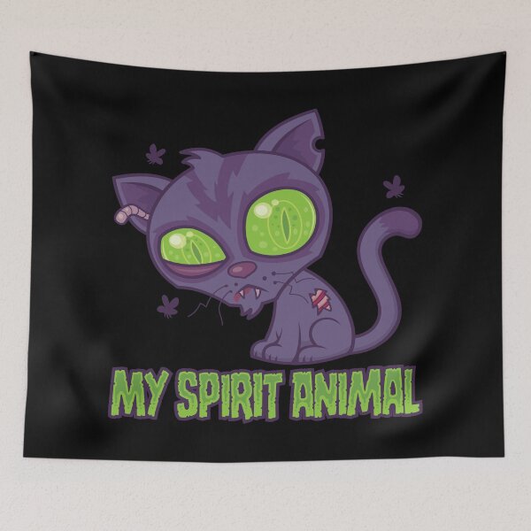 Item preview, Zombie Kitten Is My Spirit Animal designed and sold by fizzgig.
