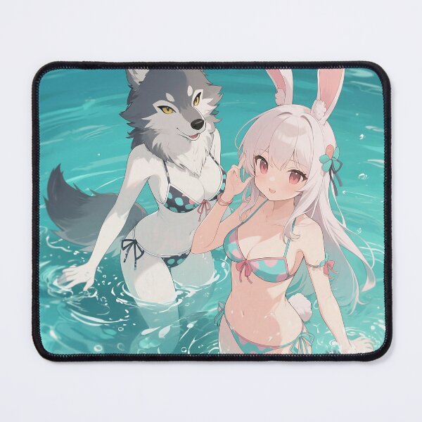 Item preview, Waifus Furras Rabiy Coneja Y Wolf Loba designed and sold by ShidoArt.