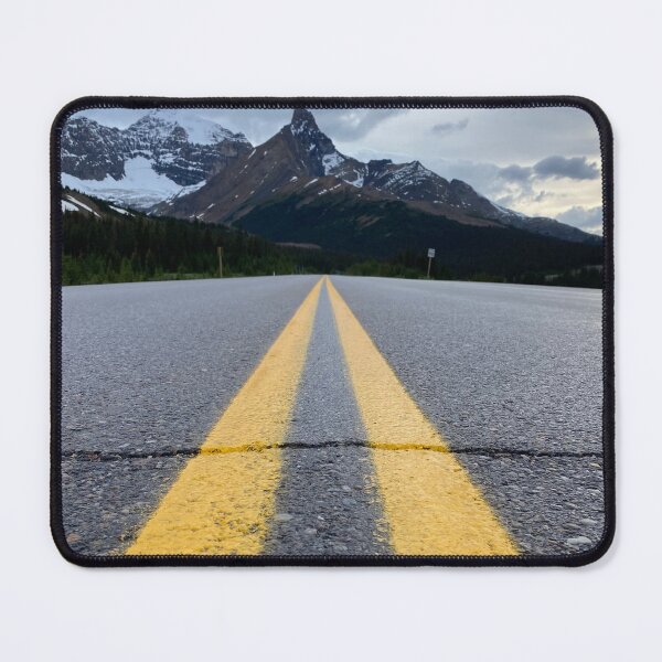 Item preview, Road in Banff National Park leading to the mountains designed and sold by LittleShopByPam.