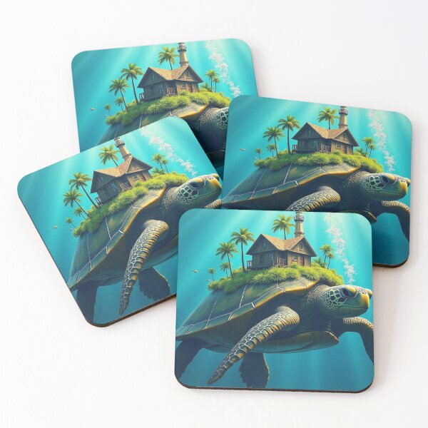 Item preview, Giant Turtle with a House on Back designed and sold by AddictionKO.