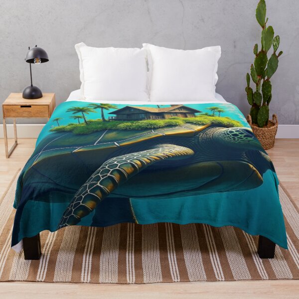 Item preview, Giant Turtle with a House on Back designed and sold by AddictionKO.