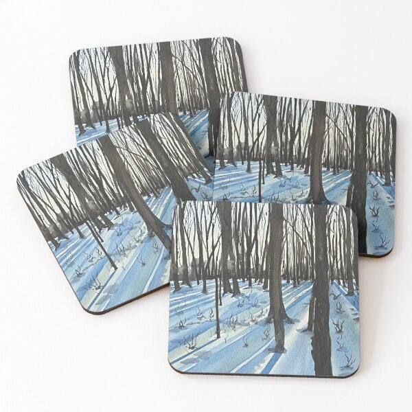 Item preview, Snowy Woods designed and sold by PaintedPaws.