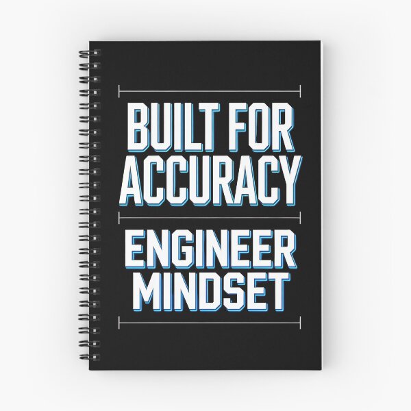 Item preview, Built For Accuracy – Engineer Mindset Quote Design designed and sold by oblexwear.