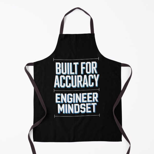 Item preview, Built For Accuracy – Engineer Mindset Quote Design designed and sold by oblexwear.