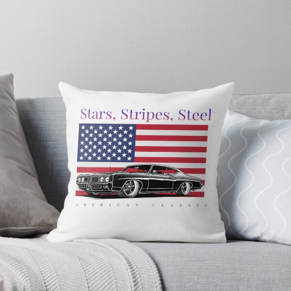 Artikelvorschau, Oldtimer – Sterne, Streifen, Stahl entworfen und verkauft von Joe Bs Tees.