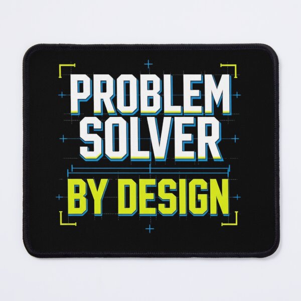 Item preview, Problem Solver By Design – Engineer Mindset Quote Design designed and sold by oblexwear.