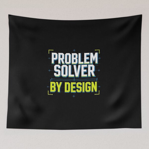 Item preview, Problem Solver By Design – Engineer Mindset Quote Design designed and sold by oblexwear.
