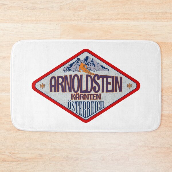 Item preview, Arnoldstein, Kärnten, Osterreich, Austria, Vintage skiing badge design designed and sold by Wanderful-roads.