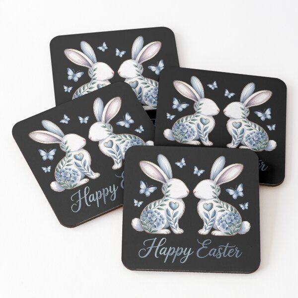 Item preview,  Easter Rabbits and Butterflies designed and sold by jkrphoto.