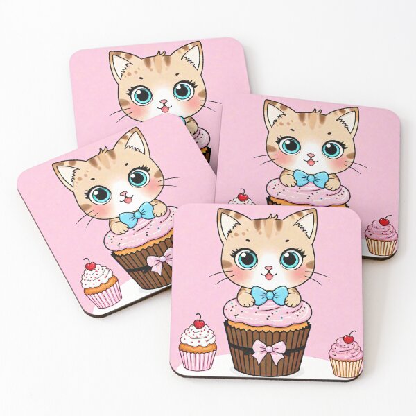 Item preview, Cupcake Cat Bliss designed and sold by Star People Digital Art Works and Photography.