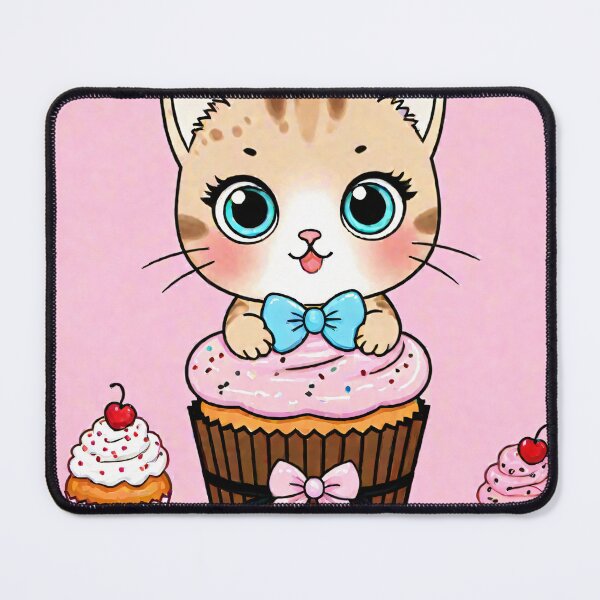 Item preview, Cupcake Cat Bliss designed and sold by Star People Digital Art Works and Photography.