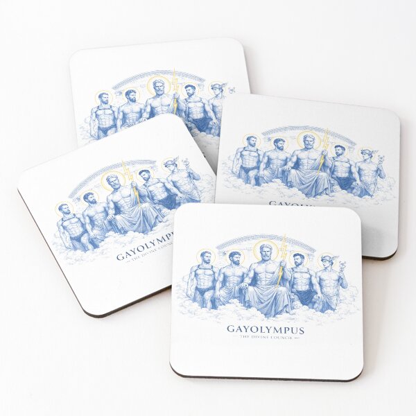 Item preview, GayOlympus — The Divine Council | Gay Greek Gods Illustration designed and sold by MPForet.
