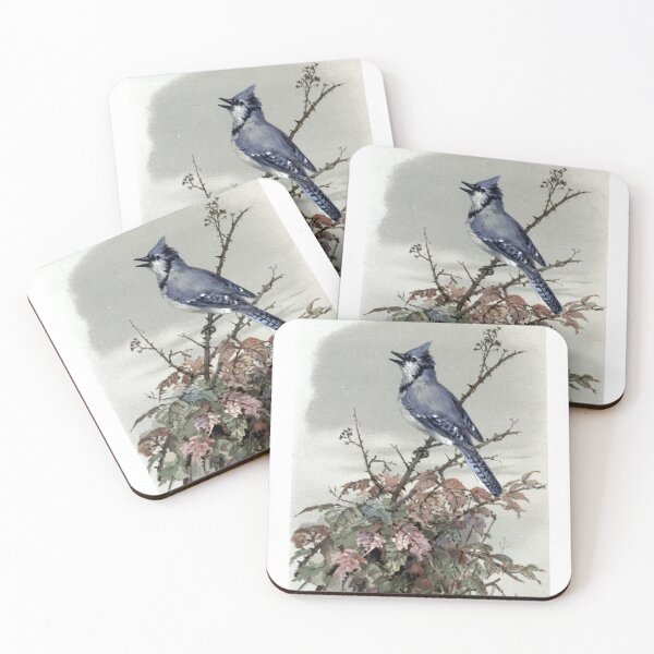 Item preview, Bluejay and Leaves designed and sold by alexp01.