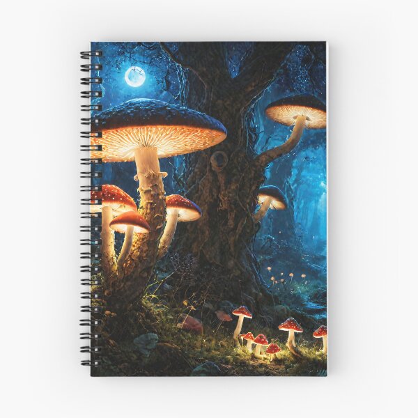 Item preview, Moonlit Mushroom Enchantment designed and sold by Star People Digital Art Works and Photography.