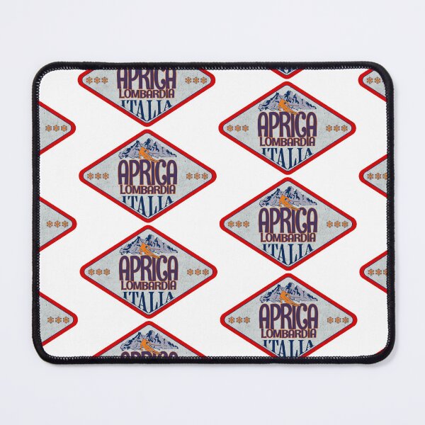 Item preview, Aprica, Lombardia, Sondrio, Italy, Italia, Vintage skiing badge design designed and sold by Wanderful-roads.