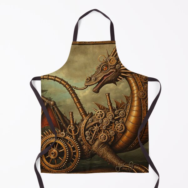 Item preview, Mechanical Steampunk Dragon designed and sold by Star People Digital Art Works and Photography.