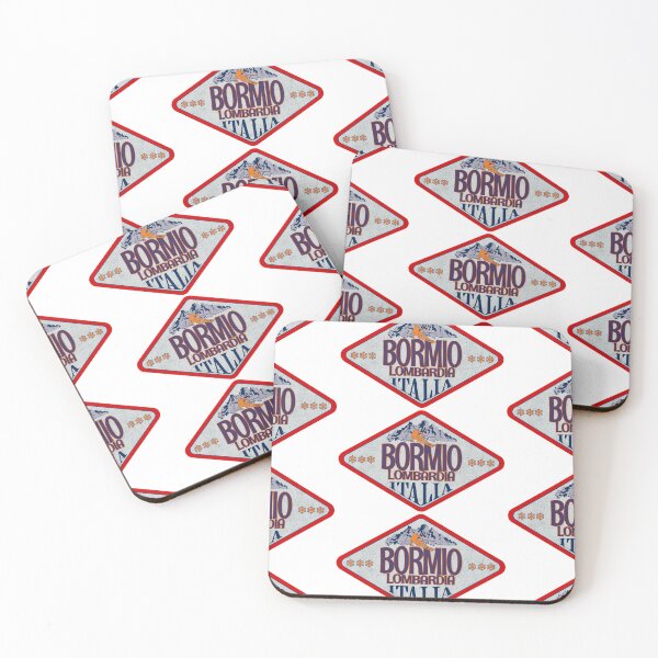 Item preview, Bormio, Lombardia, Sondrio, Italy, Italia, Vintage skiing badge design designed and sold by Wanderful-roads.