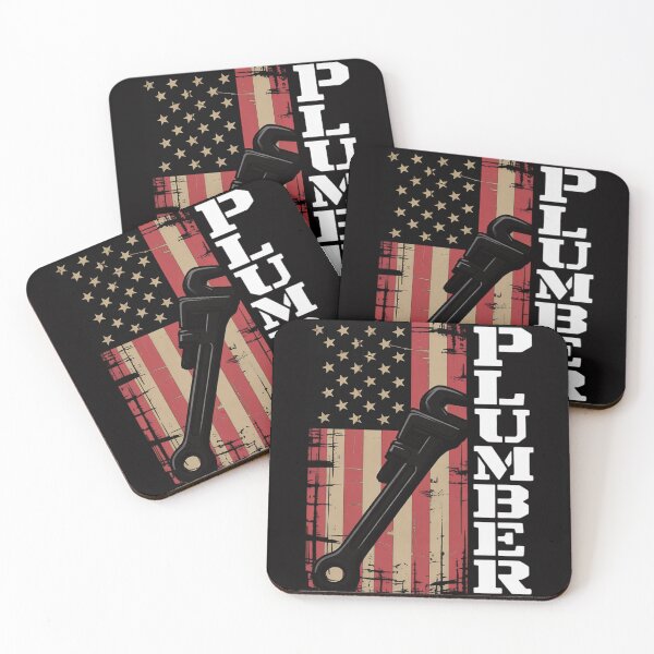 Item preview, Patriotic Plumber US Flag Plumbing Handyman Pipe Fitter designed and sold by Vexat062Art.