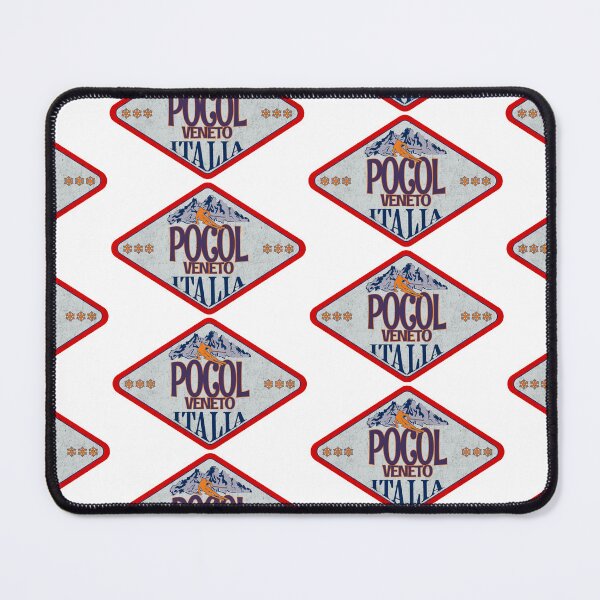 Item preview, Pocol, Veneto, Belluno, Italy, Italia, Vintage skiing badge design designed and sold by Wanderful-roads.