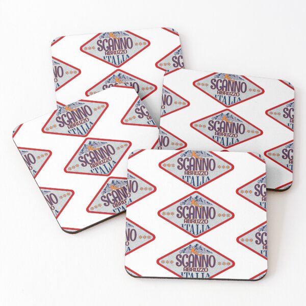 Item preview, Scanno, Abruzzo, L’Aquila, Italy, Italia, Vintage skiing badge design designed and sold by Wanderful-roads.