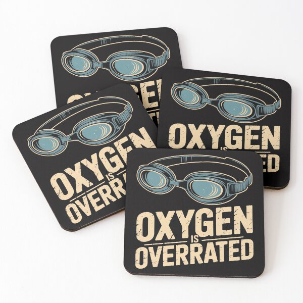 Item preview, Oxygen Is Overrated  Swimming Swim Team Gift designed and sold by Vexat062Art.