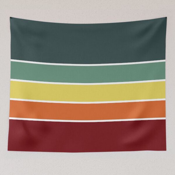 Item preview, Mexican 70s Vintage Retro Stripes designed and sold by Deutschic.