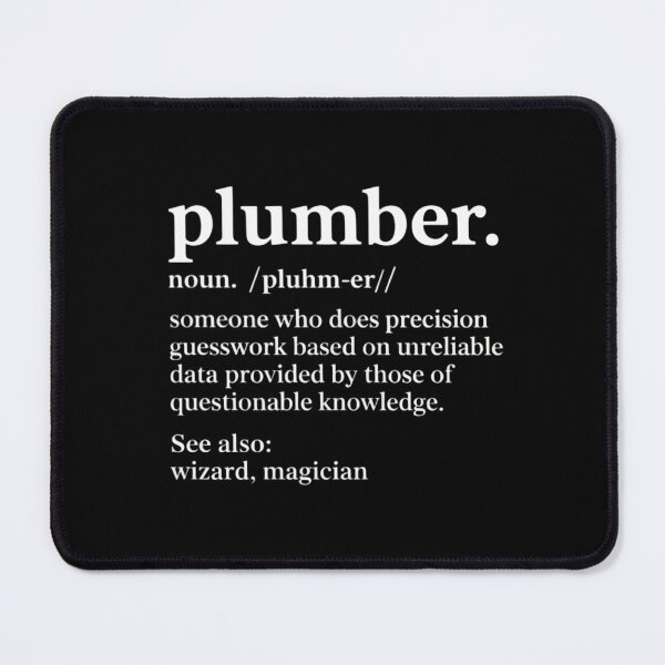 Item preview, Noun Plumber Definition Plumbing Gift Love designed and sold by LindseyKris.