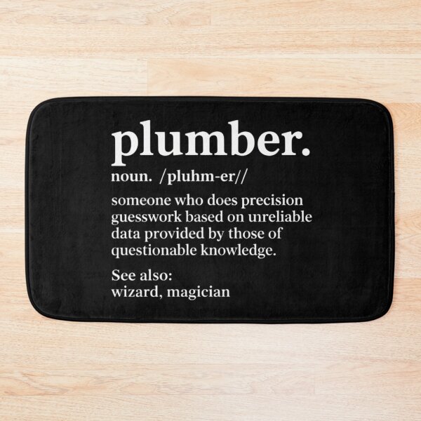Item preview, Noun Plumber Definition Plumbing Gift Love designed and sold by LindseyKris.