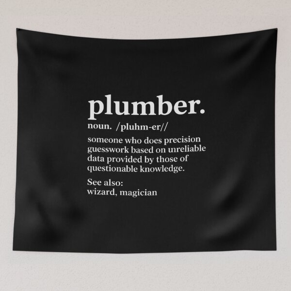 Item preview, Noun Plumber Definition Plumbing Gift Love designed and sold by LindseyKris.