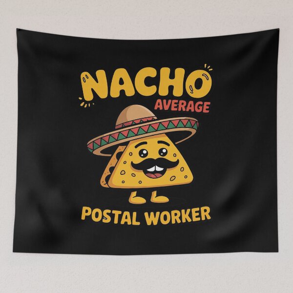Item preview, Nacho Average Postal Worker Cinco de Mayo Postman Mailman designed and sold by LindseyKris.