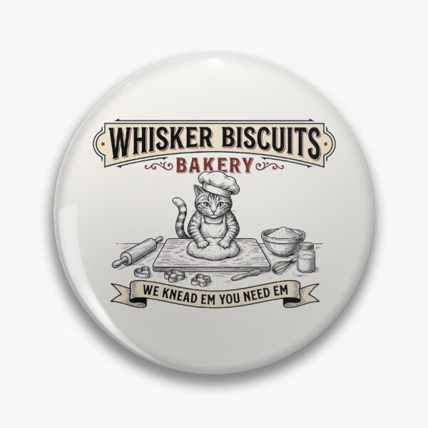 Item preview, Whisker Biscuits Bakery Cat Chef designed and sold by MJO80.