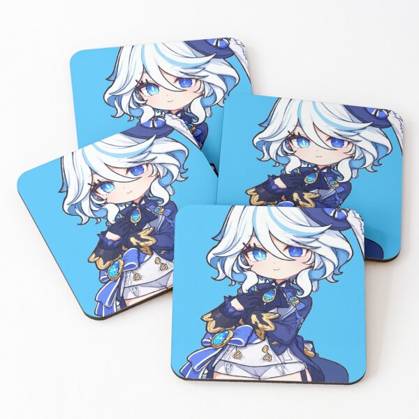 Item preview, Furina de Fontaine Confident Chibi - Cute Genshin Impact Art designed and sold by Jimakmo.