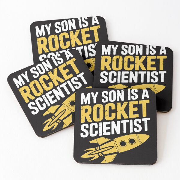 Item preview, My Son Is A Rocket Scientist - Rocket Aerospace Expert designed and sold by HudsonErik.