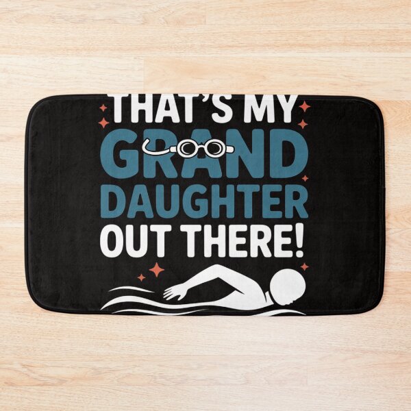 Item preview, My Granddaughter - Swimmer Grandpa & Grandma Swimming designed and sold by HudsonErik.
