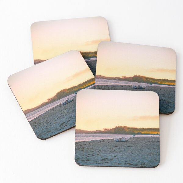 Item preview, Boat in the sand on a beach on the Baltic Sea designed and sold by Creative Waves Media.