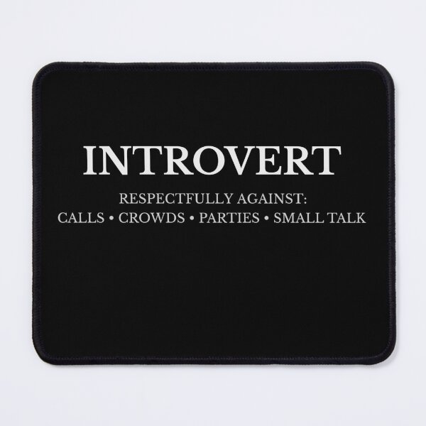 Item preview, Introvert Humor Shirt | Respectfully Against designed and sold by AdamIntrovert.