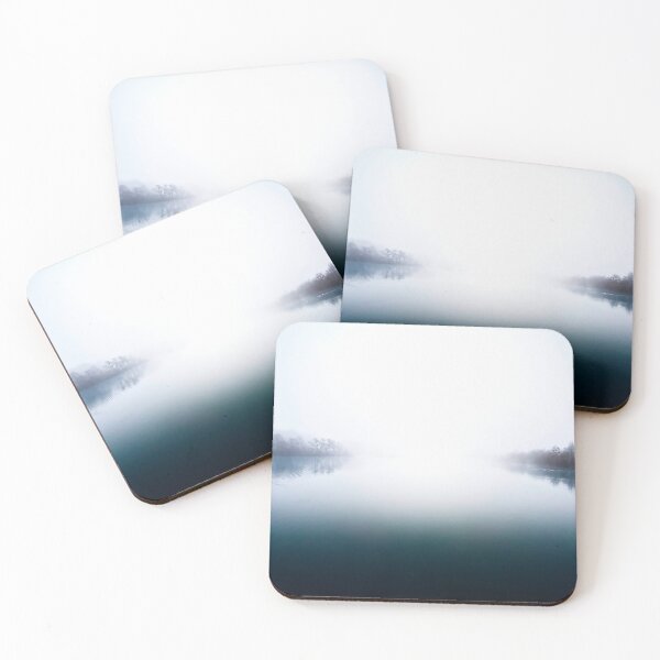 Item preview, Fog covers a small lake designed and sold by Creative Waves Media.