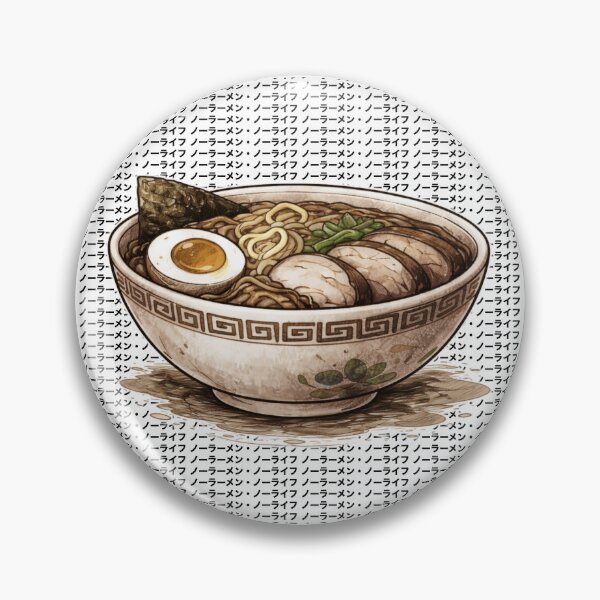 Item preview, ノーラーメン・ノーライフ No Ramen, No Life designed and sold by Tunablessed.